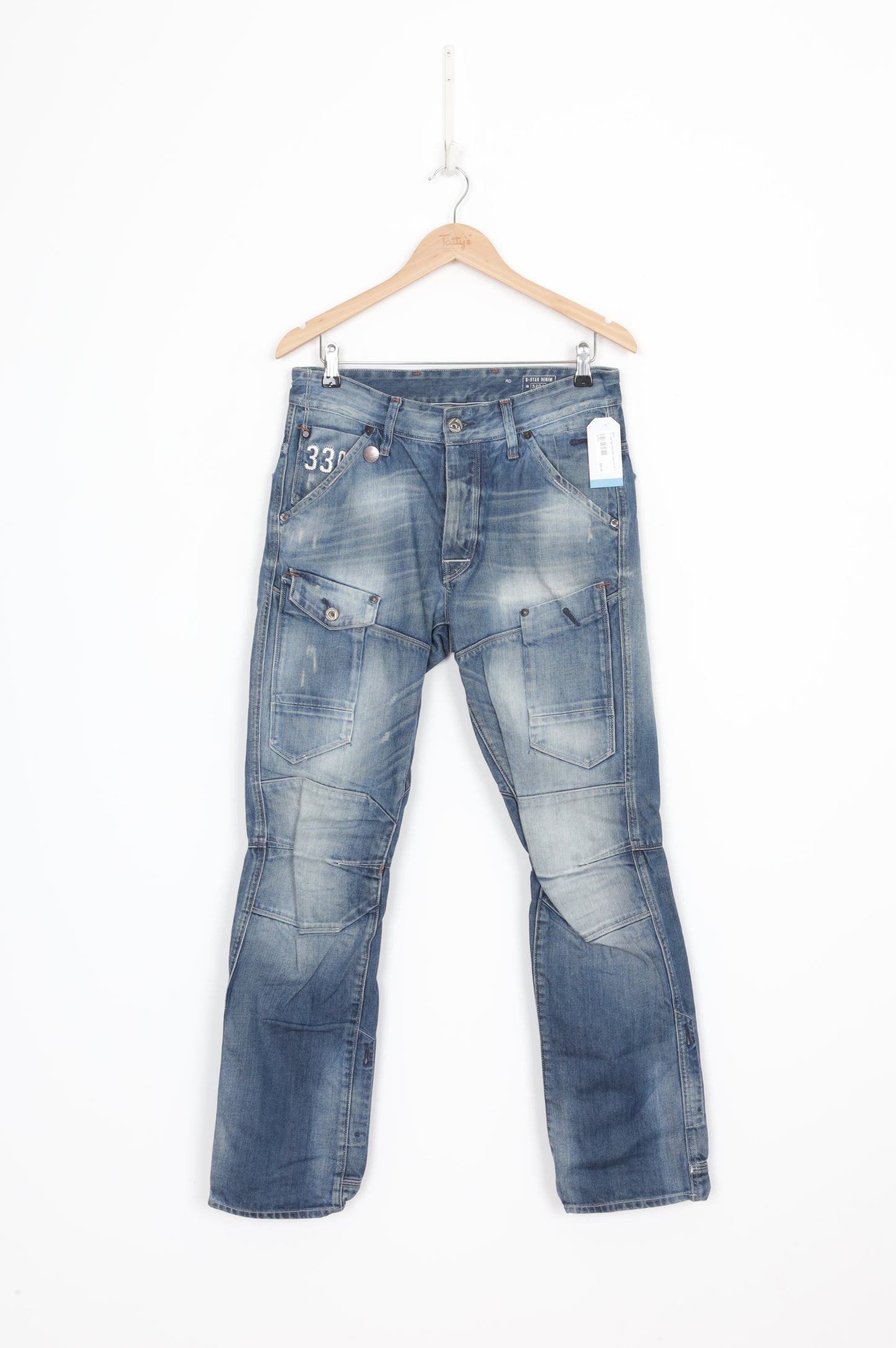 G-Star Raw Mens Blue Jeans Size W 31