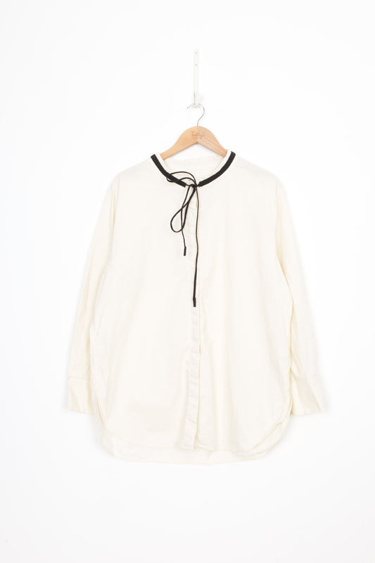 Cos Womens Cream Shirt Size 38