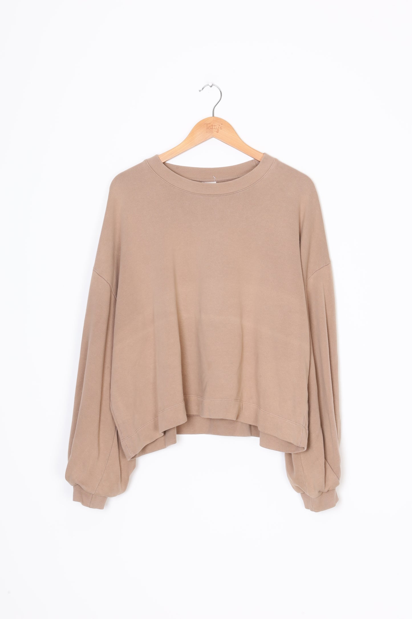 Kowtow Womens Brown Sweatshirt Size S