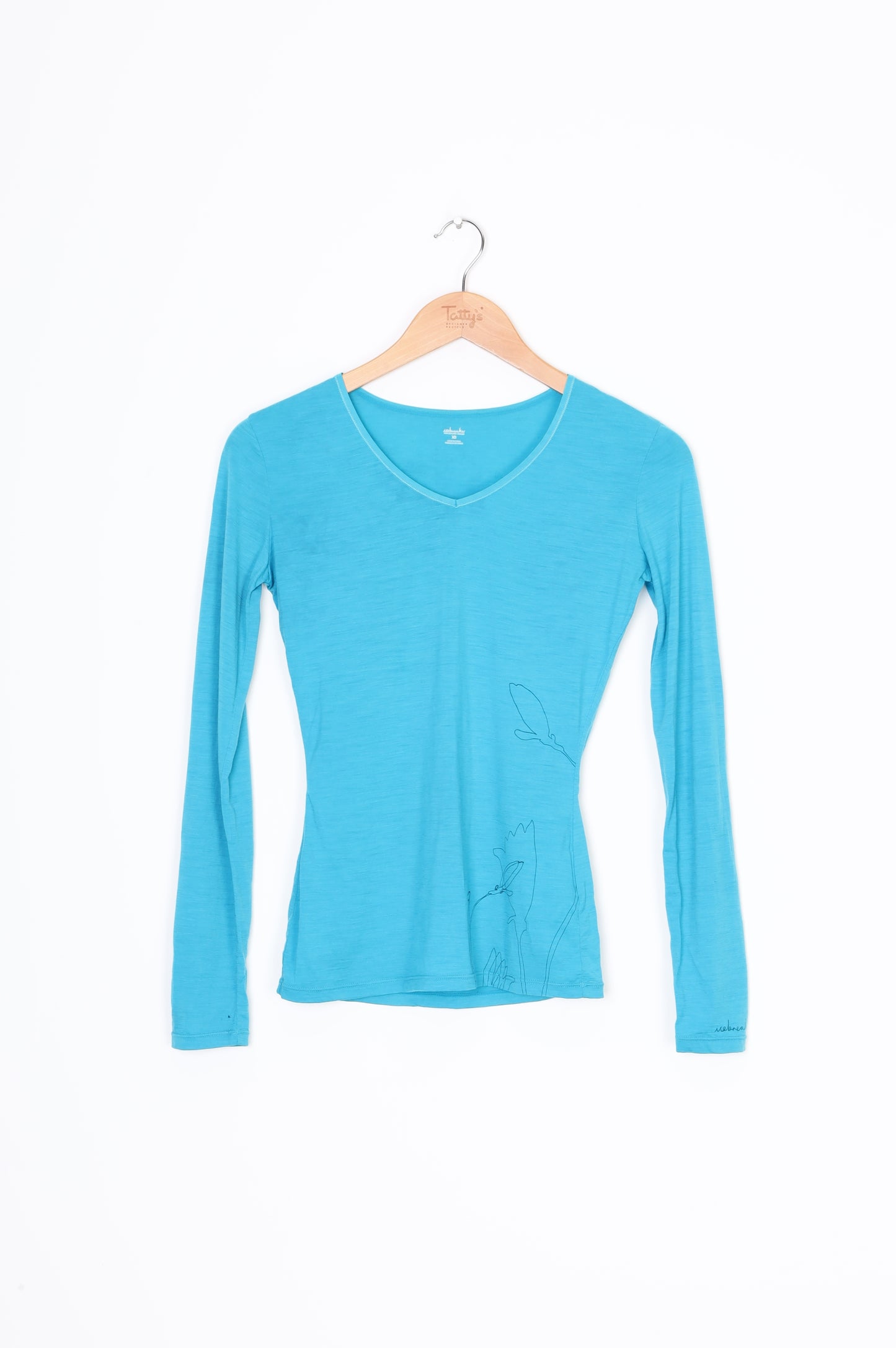 Icebreaker Womens Blue Top Size XS