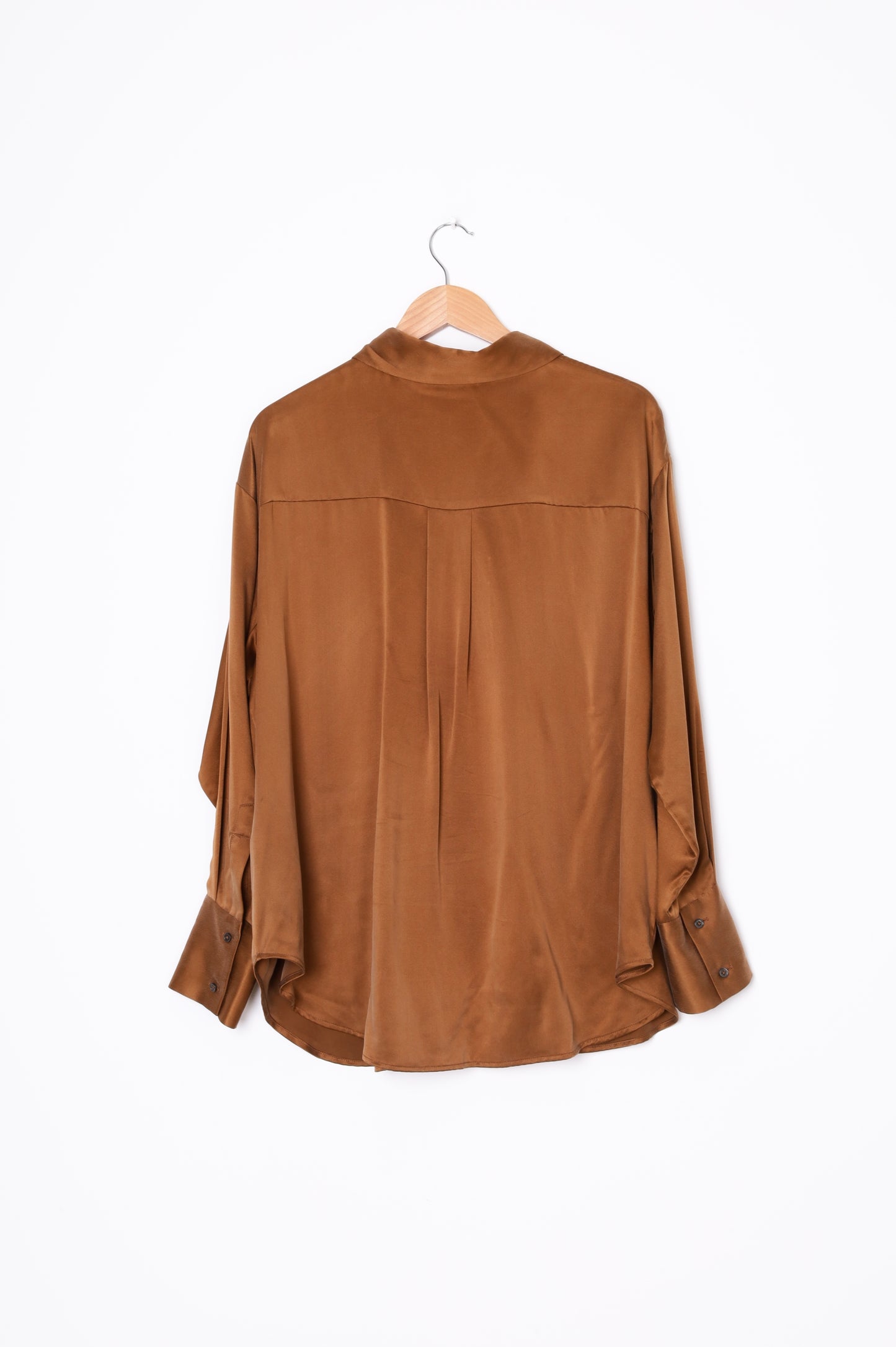 Assembly Label Womens Brown Shirt Size 12