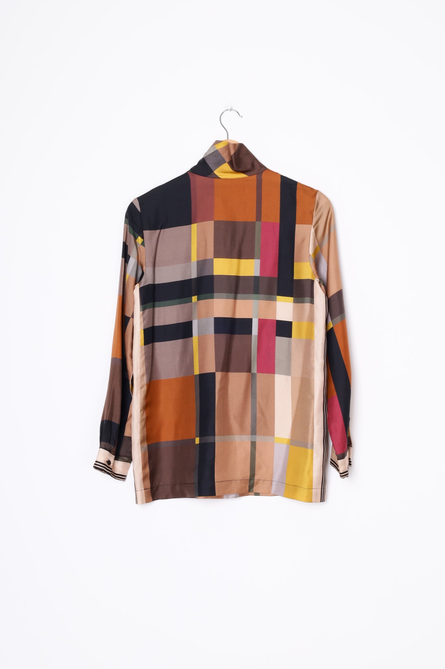 Max Mara Studio Womens Brown Blouse Size S
