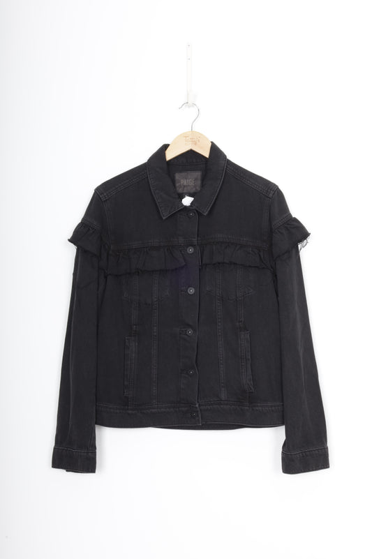 Paige Womens Black Jacket Size M