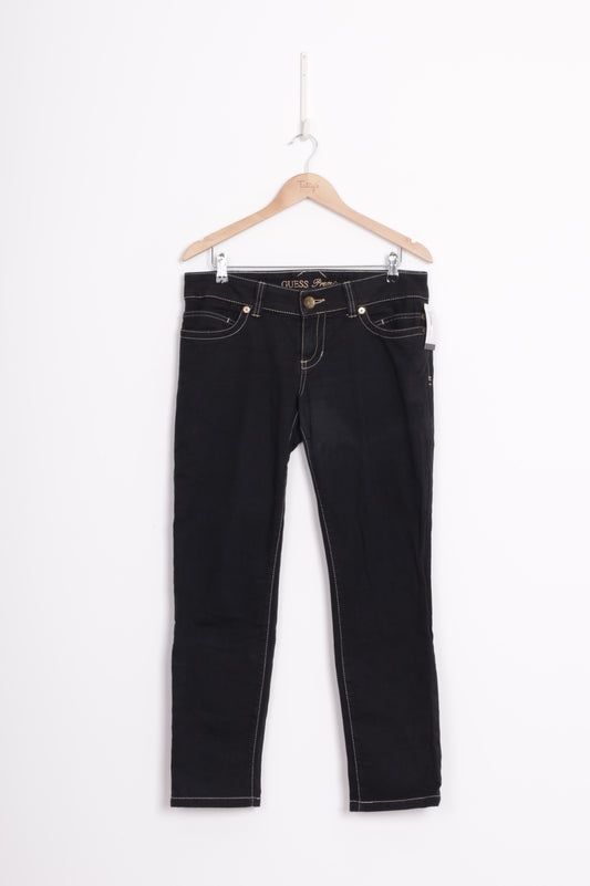 Guess Premium Womens Black Jeans Size W 31