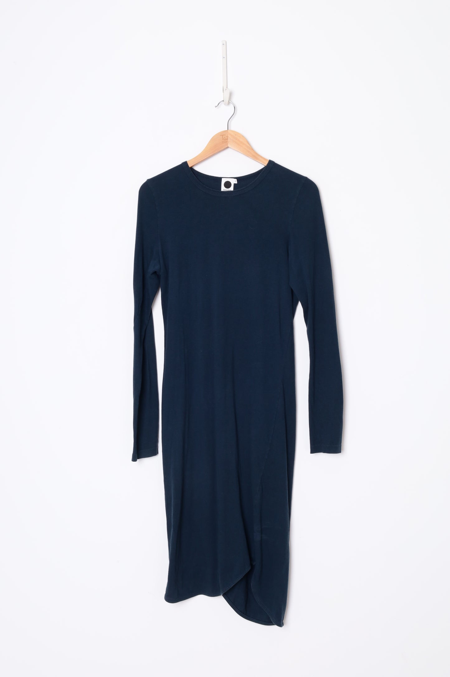 Bassike Womens Blue Dress Size S
