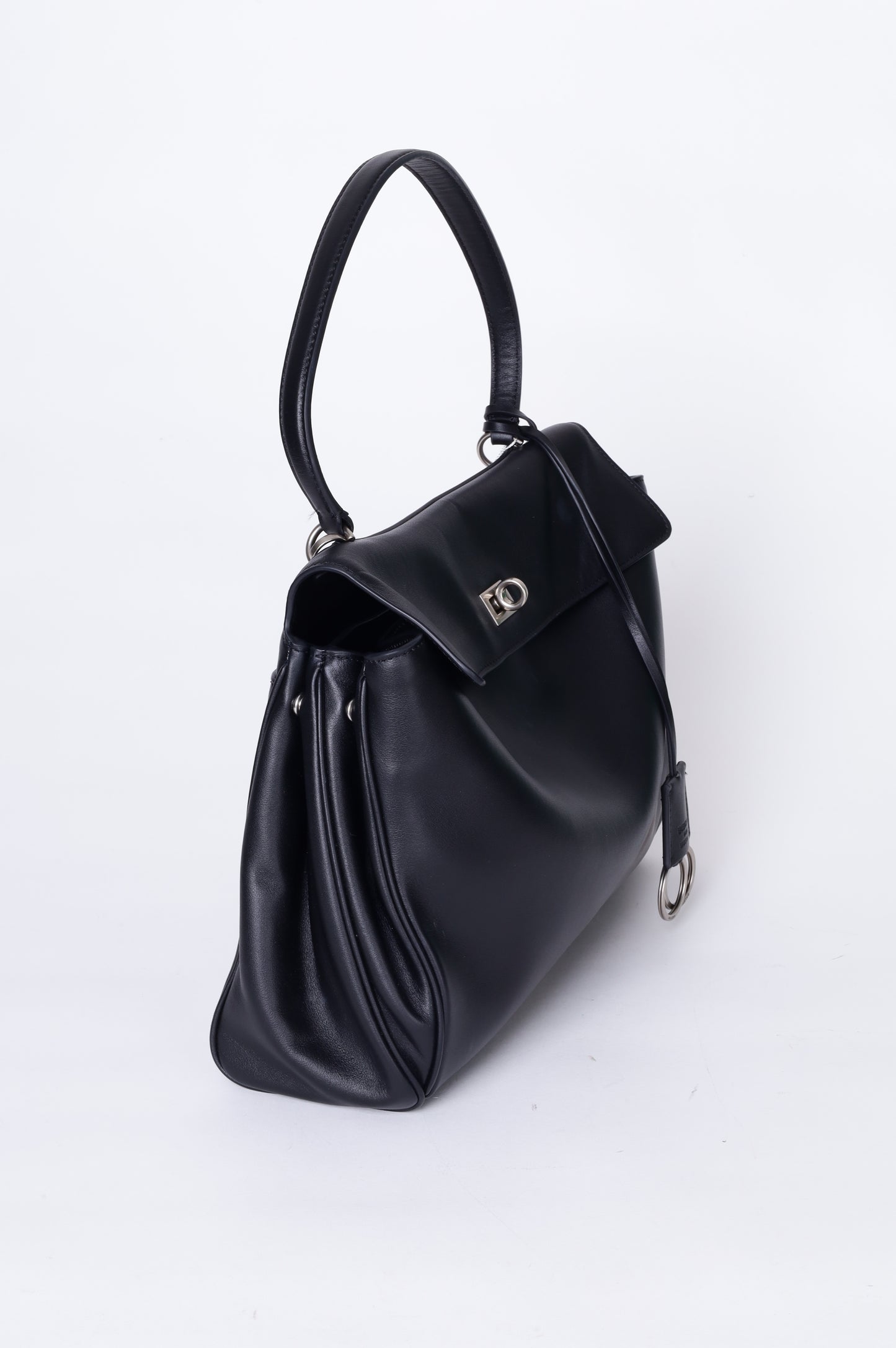 Balenciaga Womens Black Bag Size M