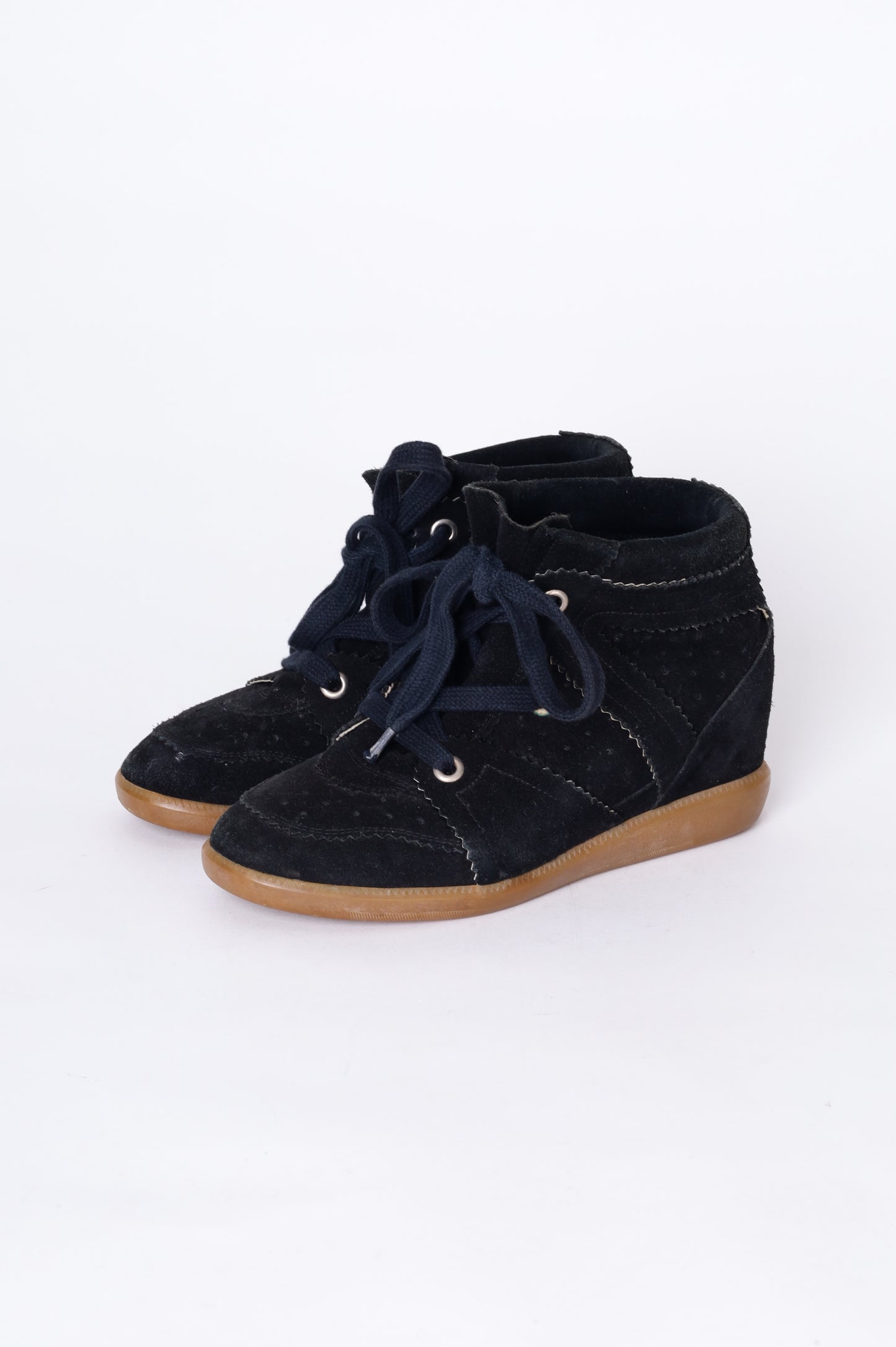 Isabel Marant Etoile Womens Black Sneakers Size EU 39