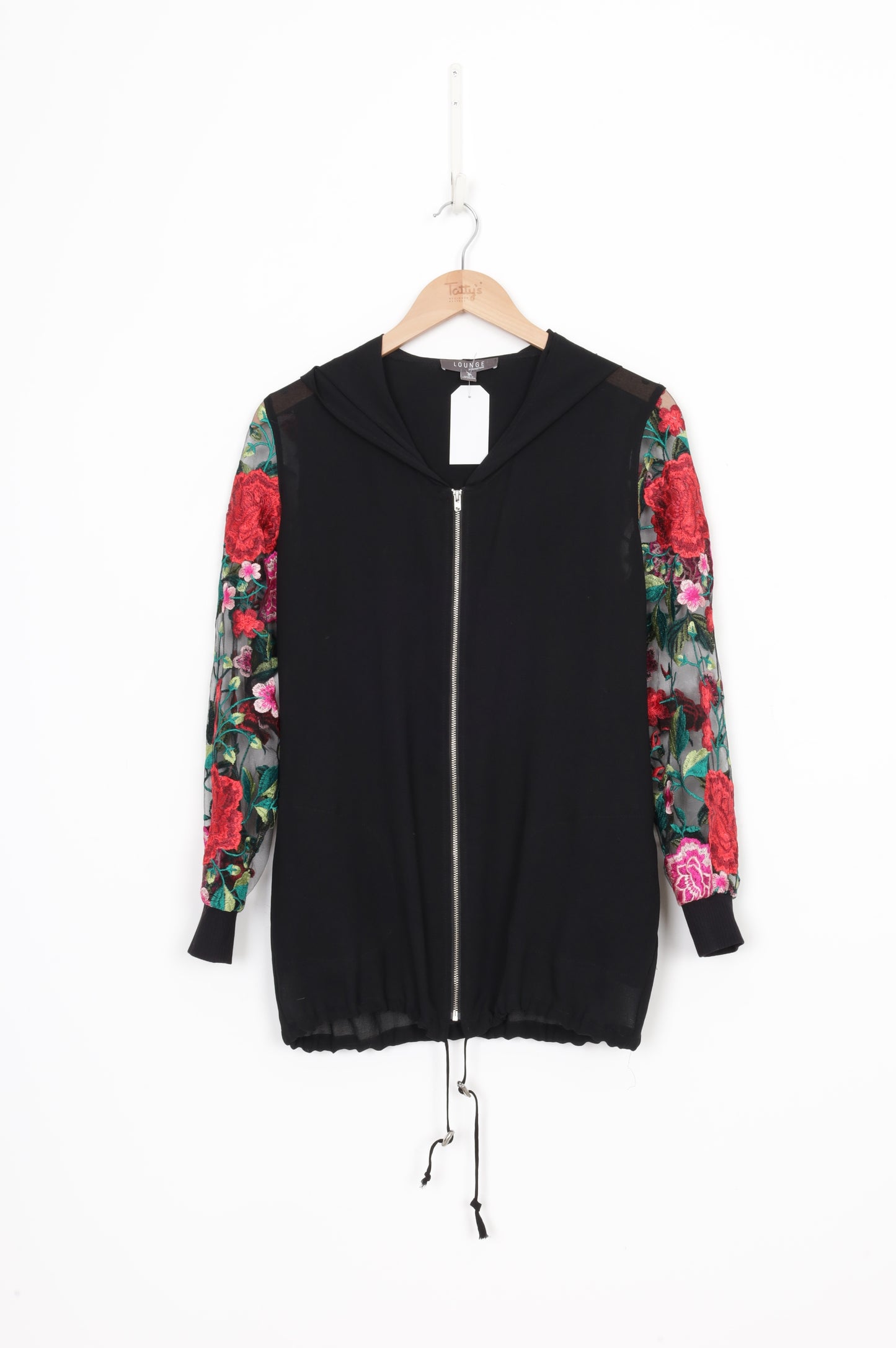 Lounge by Repertoire Womens Black Jacket Size 8