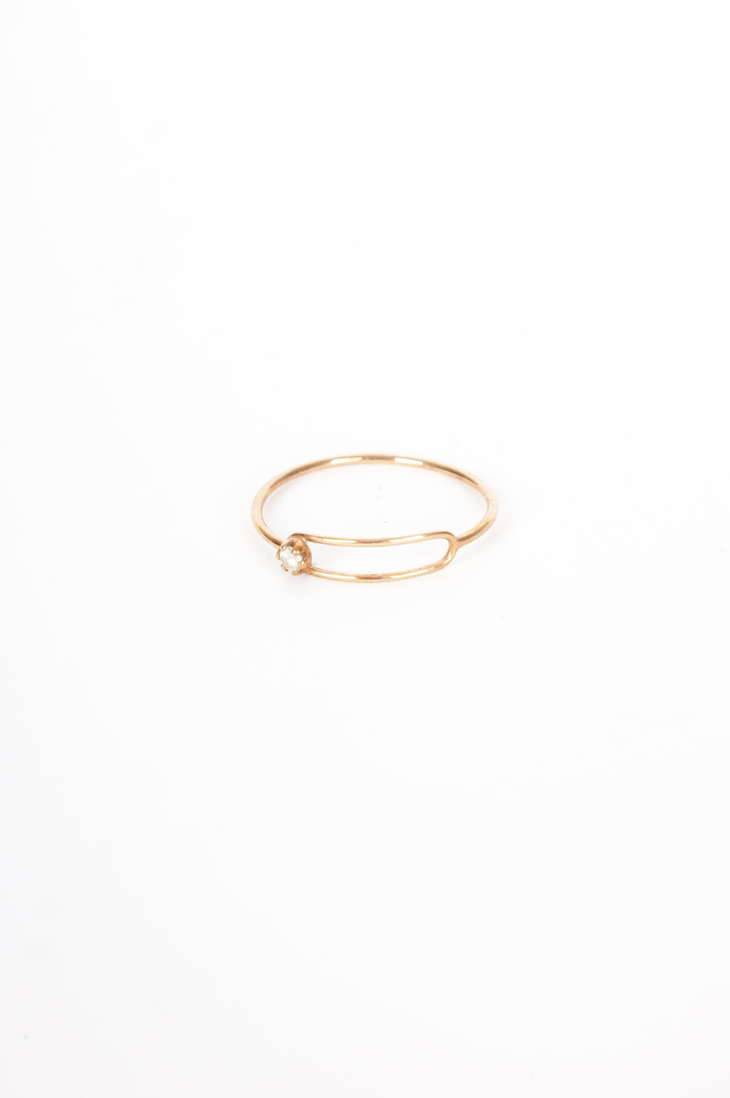 trois petit points Womens Gold Ring Size 6