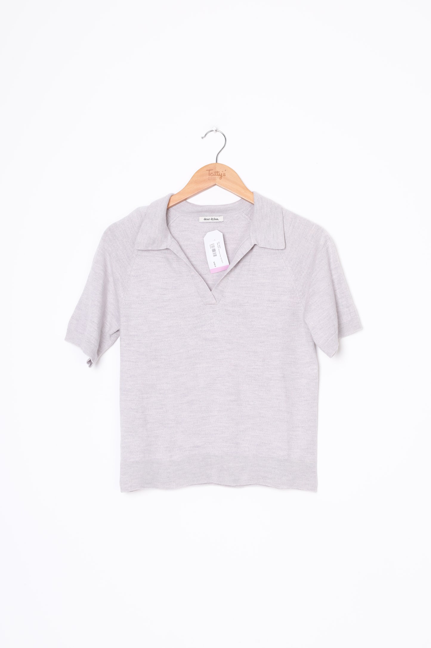 dear dylan, Womens Grey Top Size S