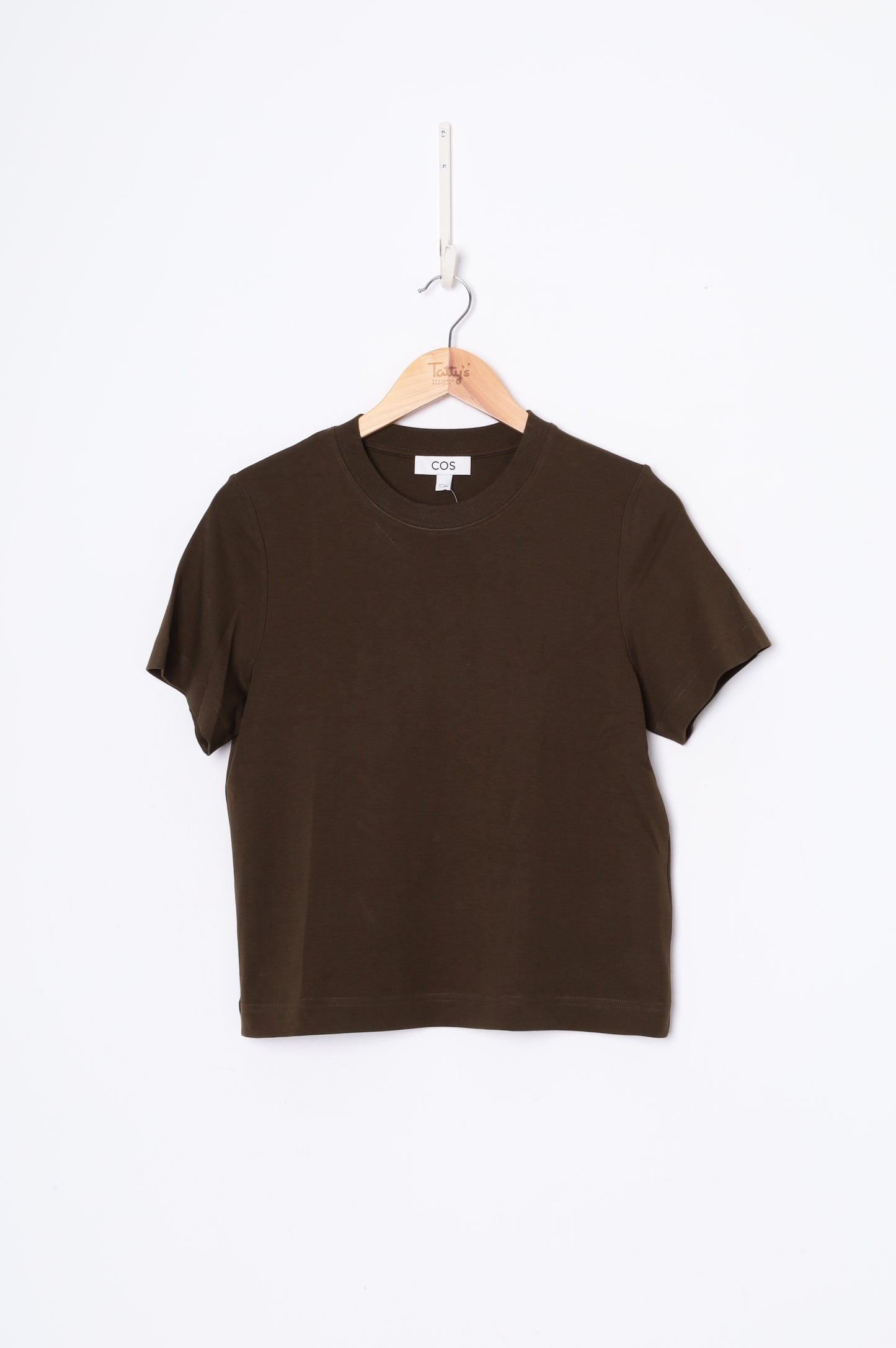 Cos Womens Green T-shirt Size S