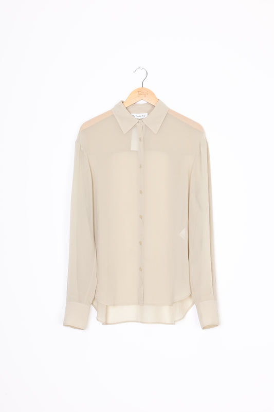 The Frankie Shop Womens Beige Shirt Size XS