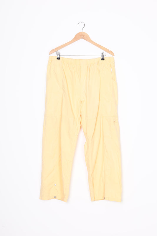 LEM Womens Yellow Pants Size XL