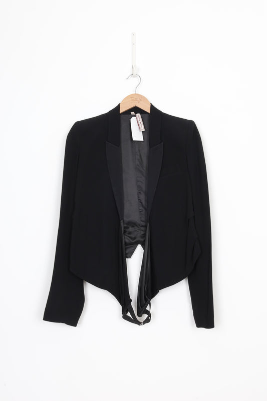 Antonio Marras Womens Black Blazer Size 40