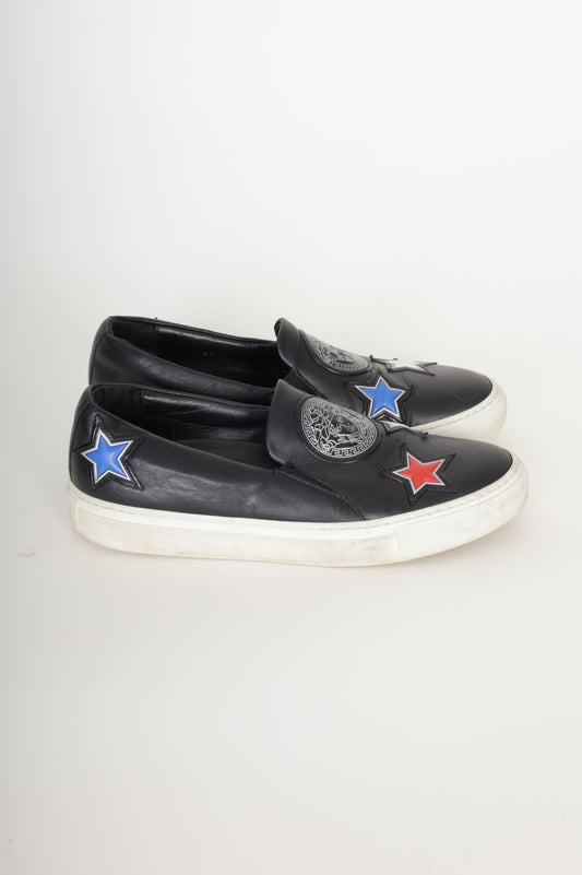 Versace Unisex Black Shoes Size 37