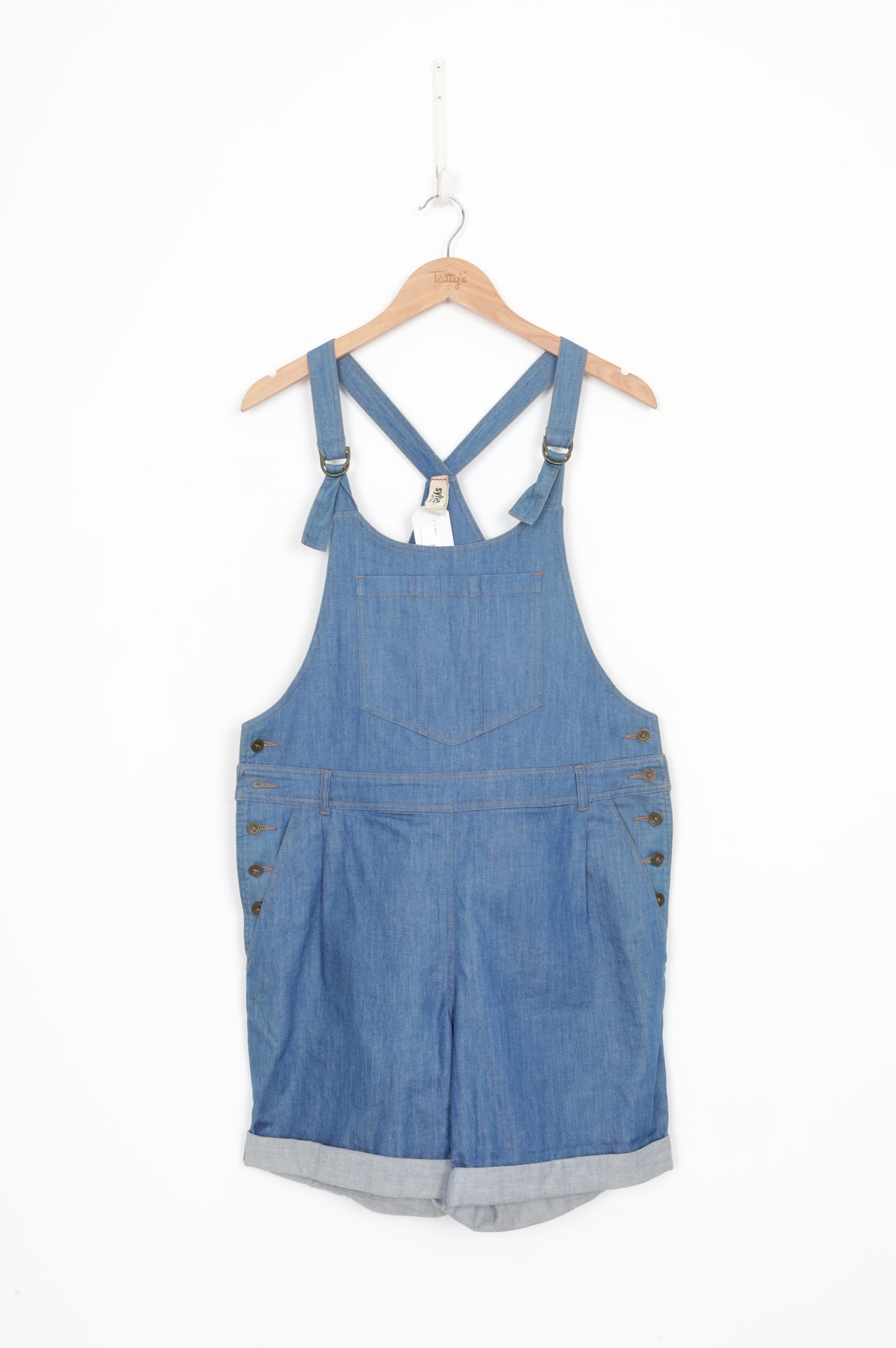 Sylvester Womens Blue Playsuit Size L