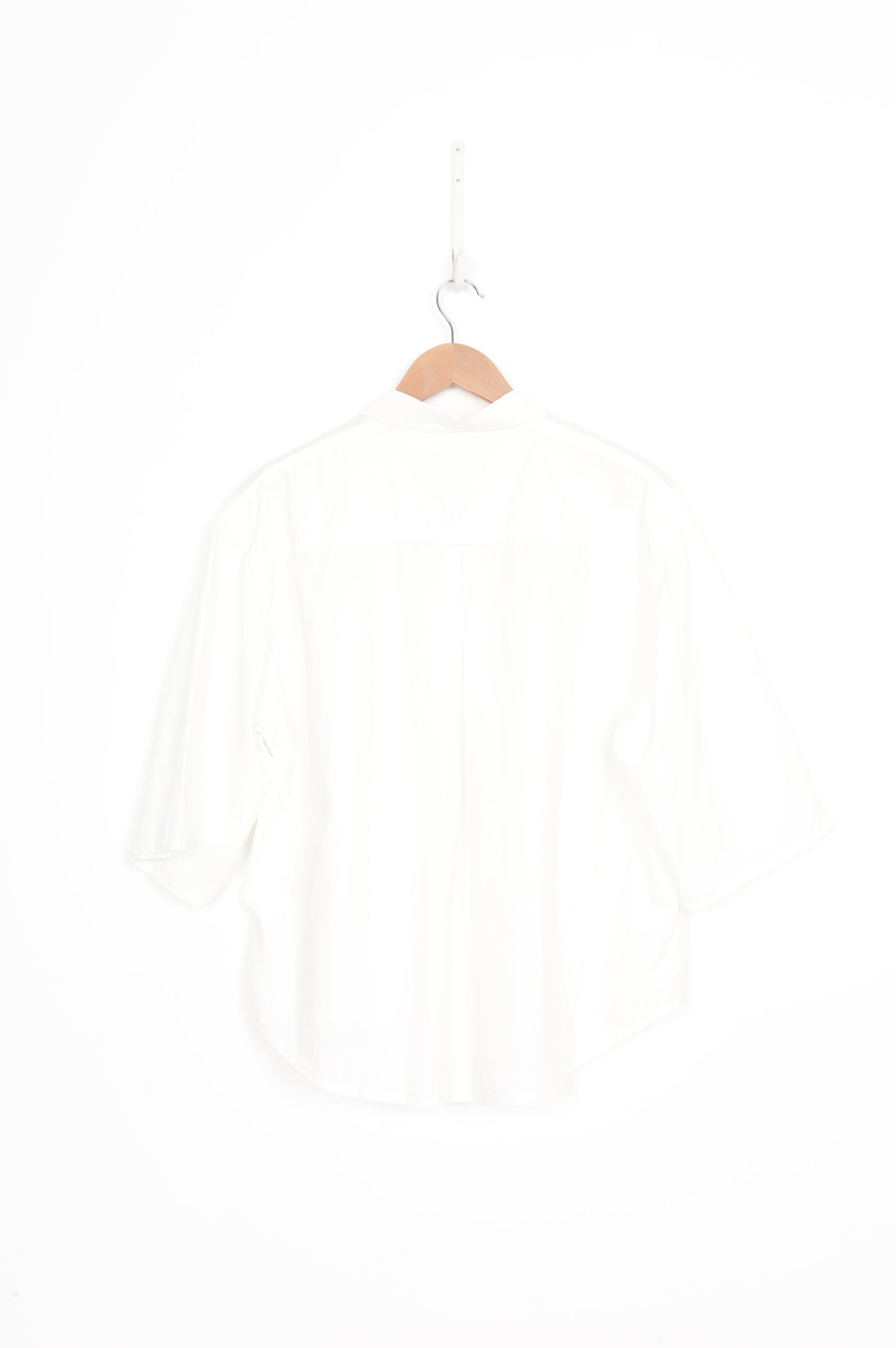 Deiji Studios Womens White Shirt Size M