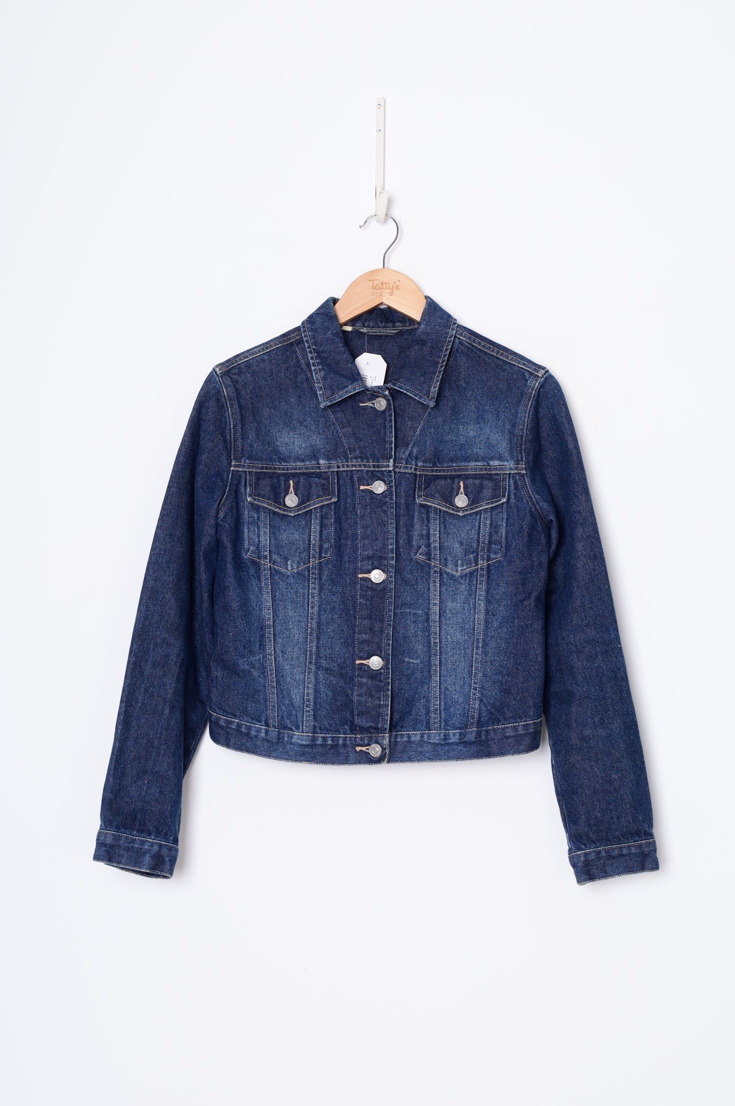 7 for All Mankind Womens Blue Jacket Size M