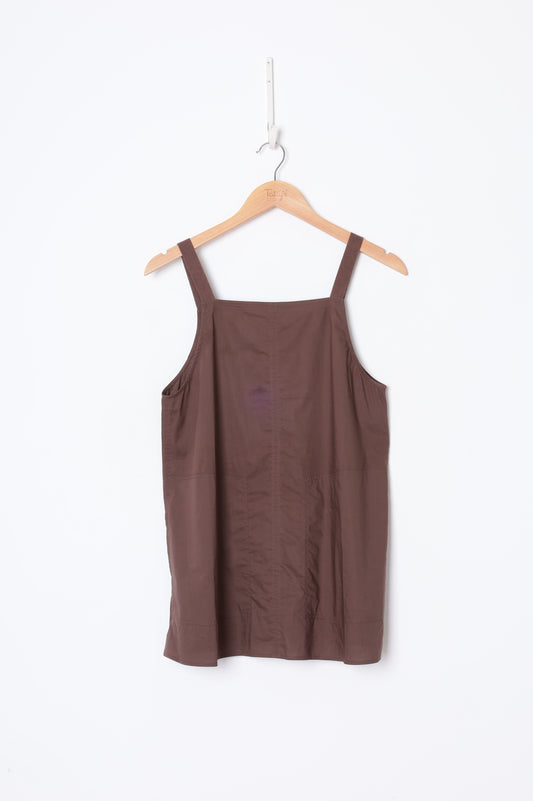 Lee Mathews Womens Brown Top Size 2