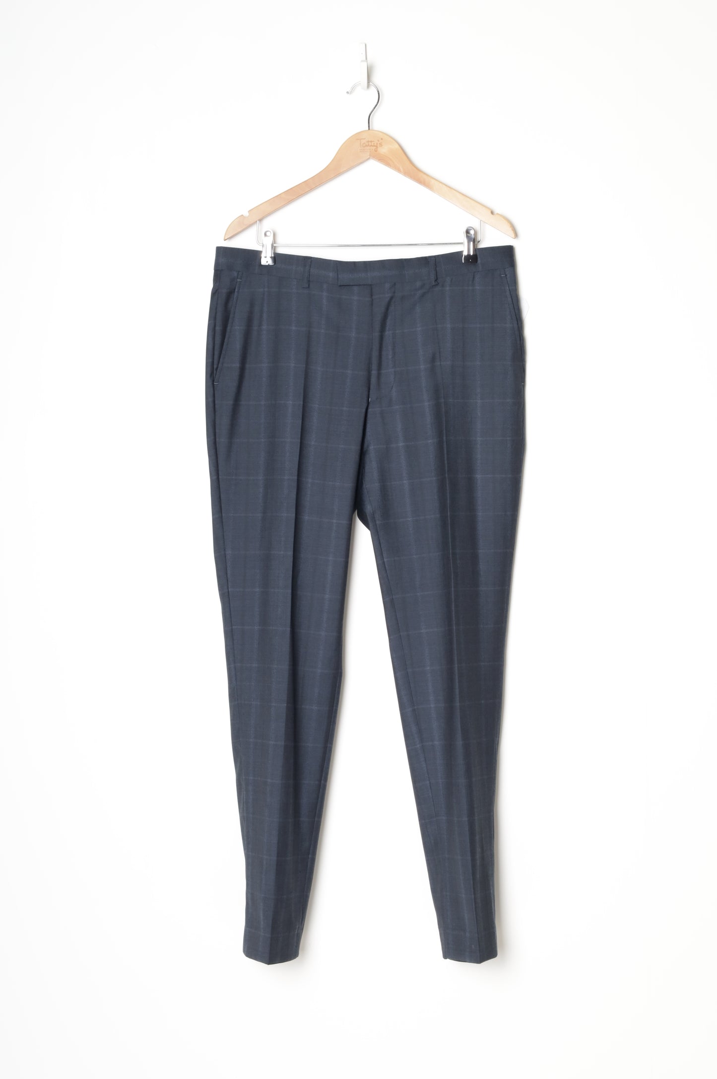 3 Wise Men Mens Blue Pants Size W 34