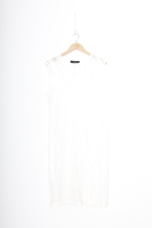 Moochi Womens White Dress Size 10