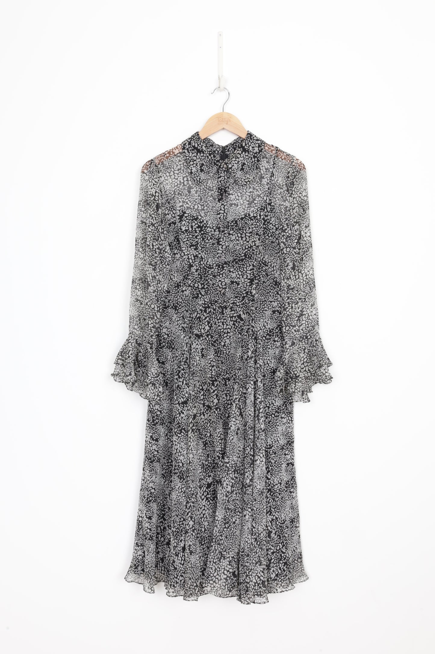 Mikael Aghal Womens Black Dress Size 8