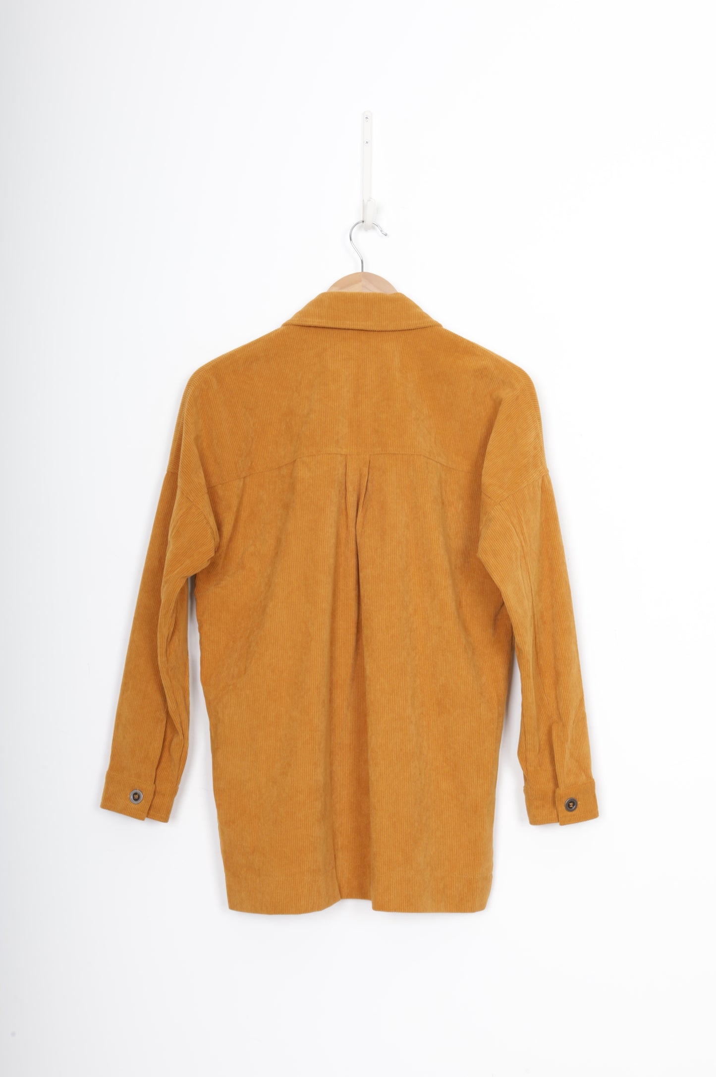 Leo + Be Womens Yellow Shirt Size 8