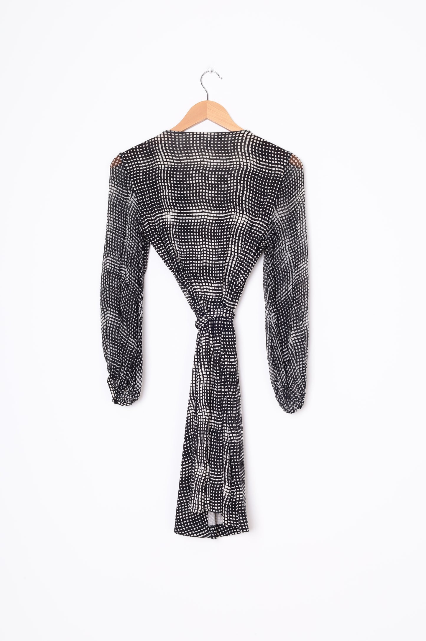Diane von Furstenberg Womens Black Dress Size 4