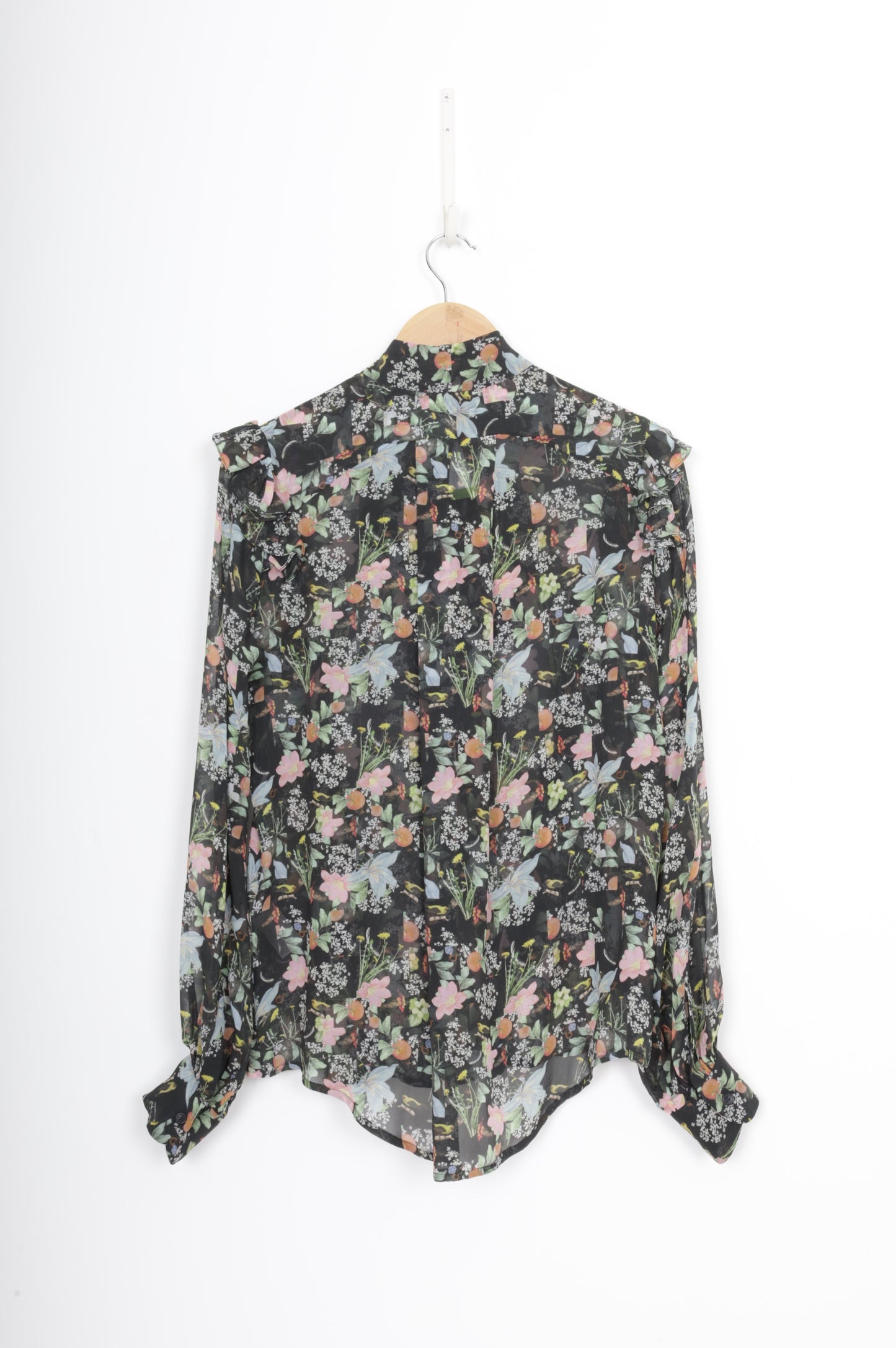 Preen by Thornton Bregazzi Womens Black Blouse Size S