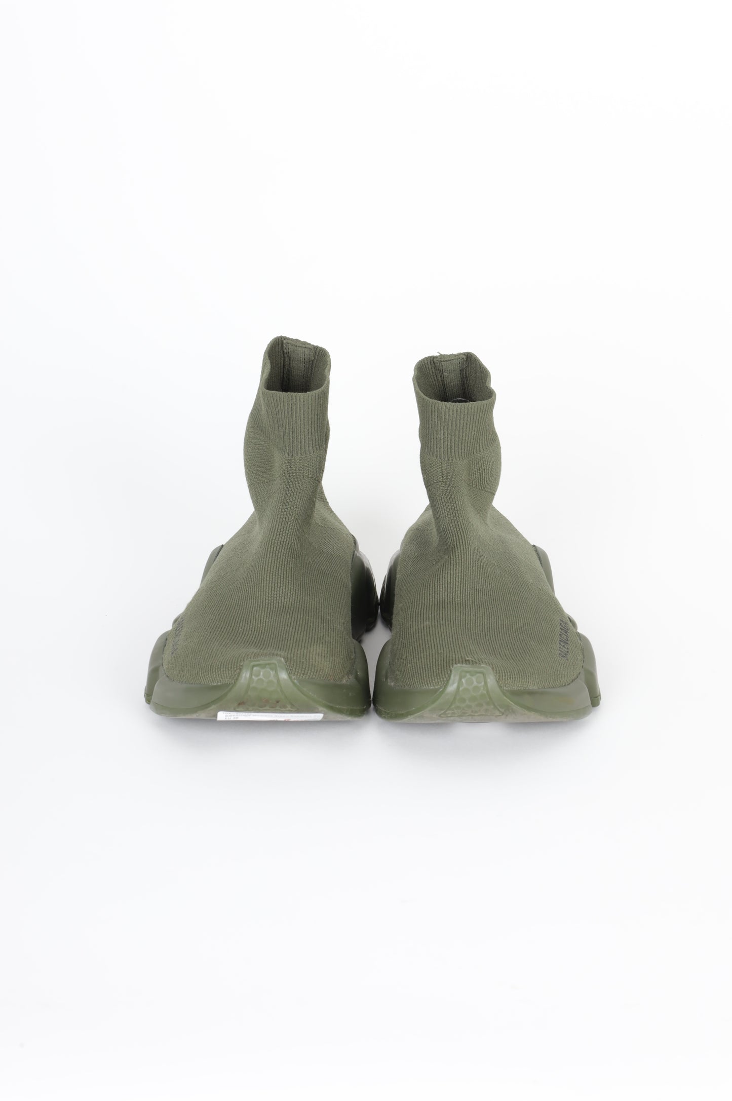 Balenciaga Womens Green Sneakers Size EU 39