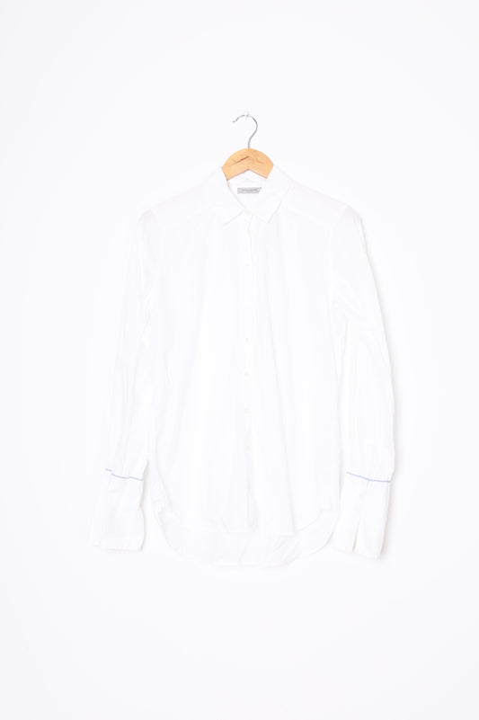 hunkydory Womens White Shirt Size M
