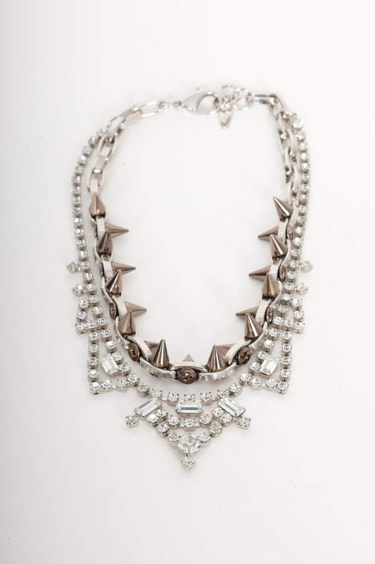 Joomi Lim Womens Metallic Necklace Size O/S