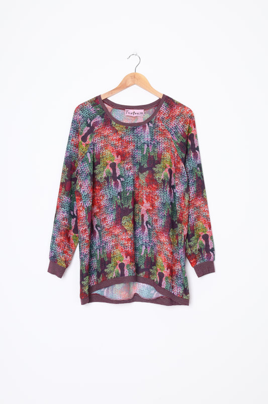 Tantrum Womens Red Top Size 12