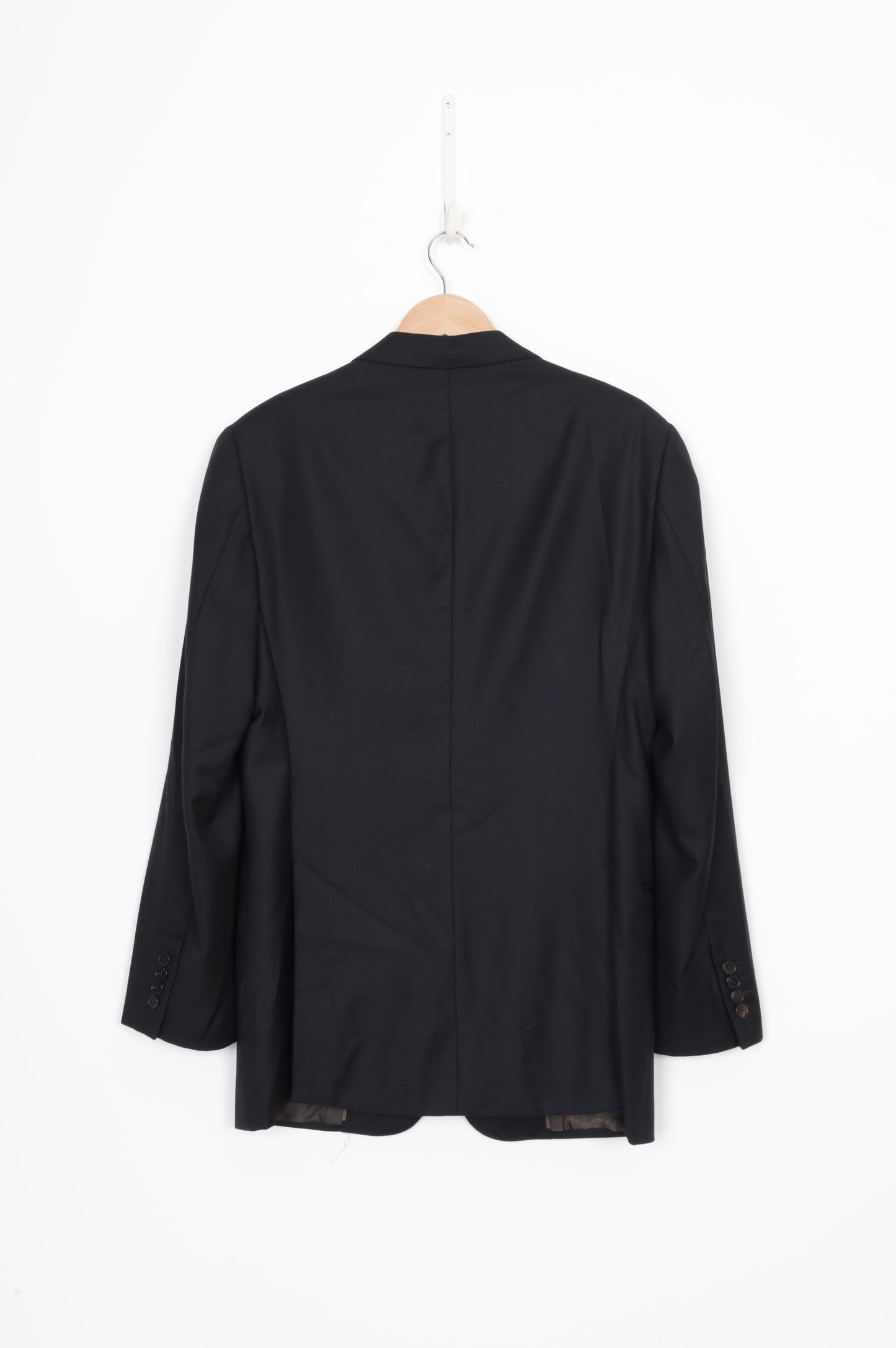 Armani Collezioni Mens Black Blazer Size 50