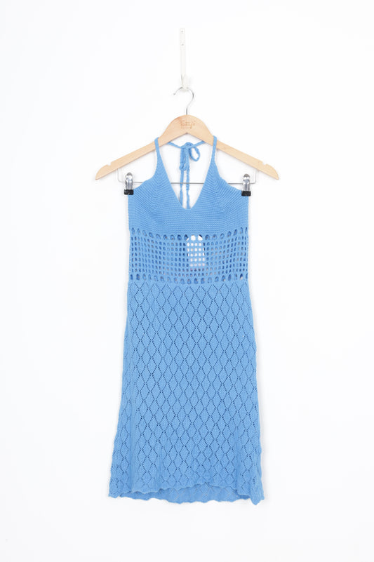 Gimaguas Womens Blue Dress Size L
