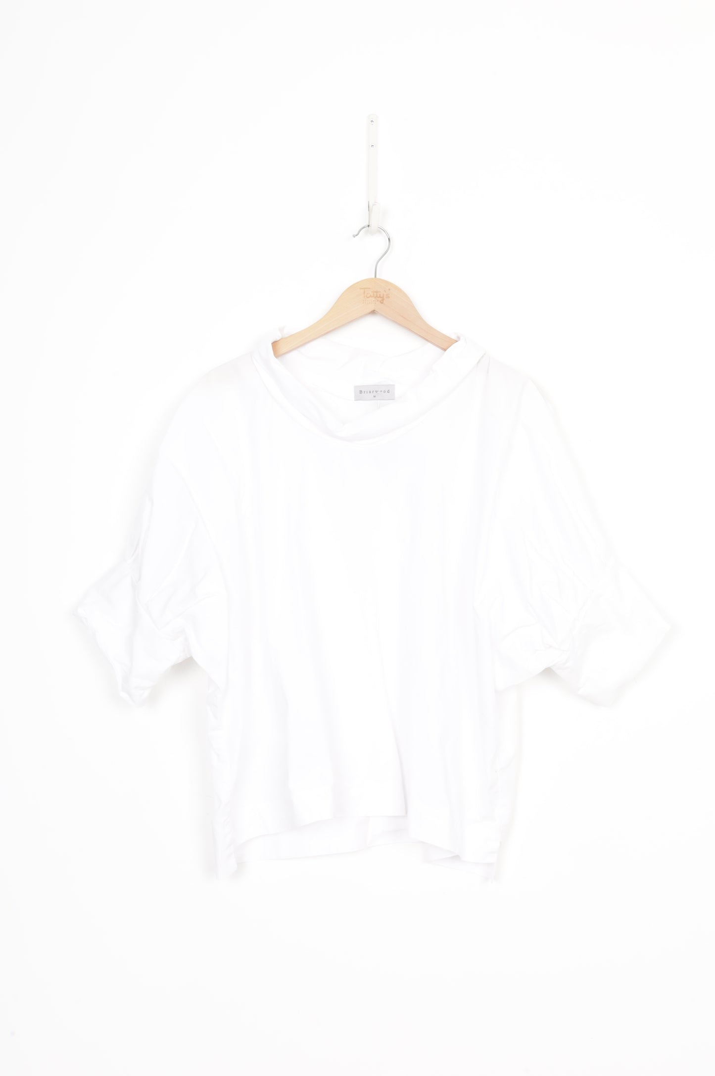 Briarwood Womens White Top Size M