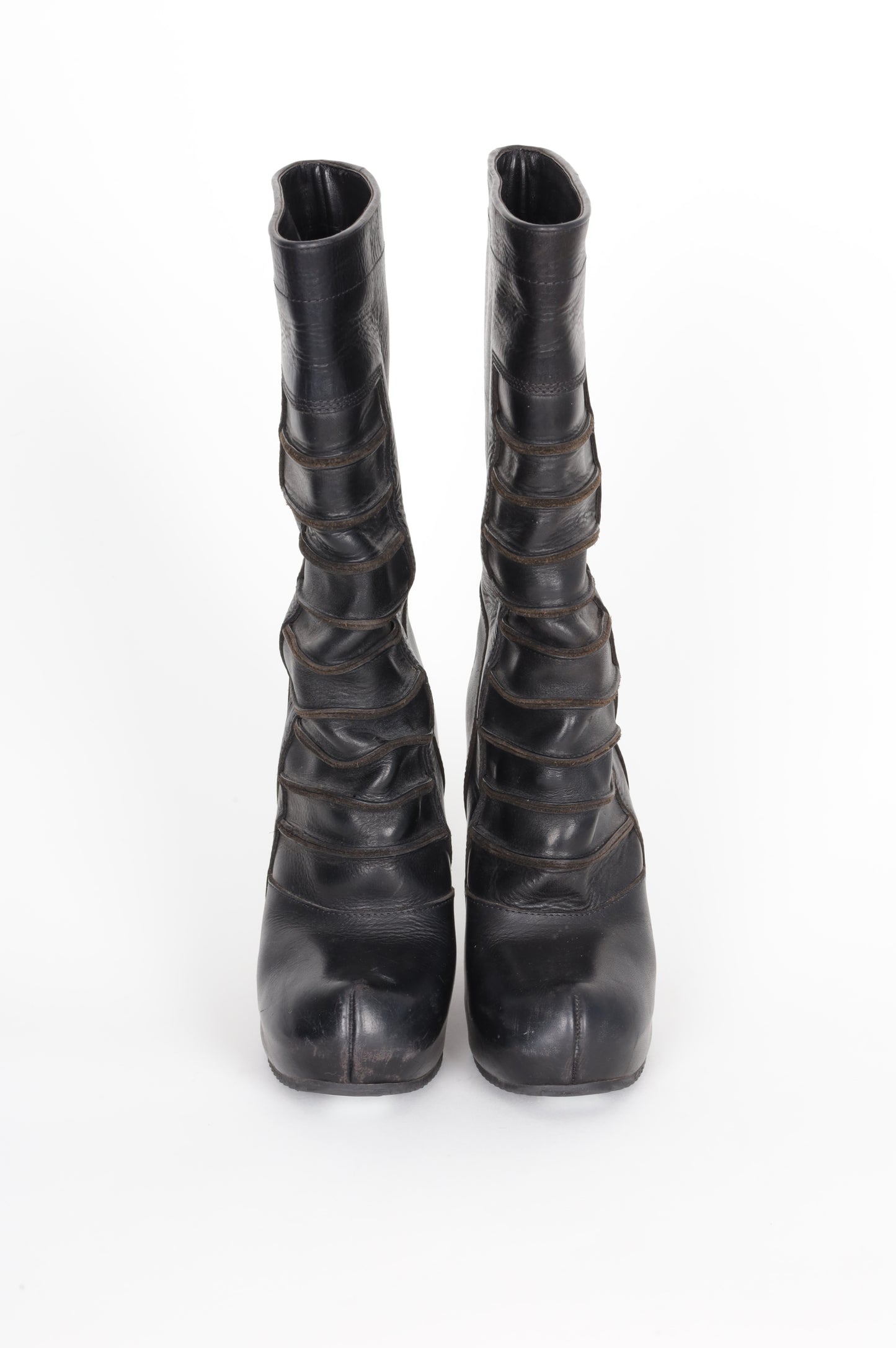Rick Owens Womens Black Boots  Size EU 38