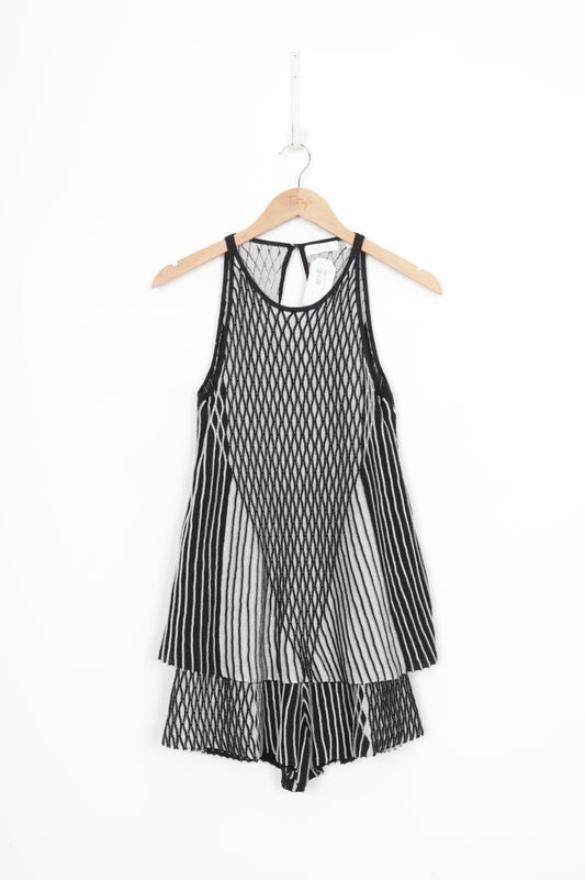 Sass and Bide Womens Black Playsuit Size XXS