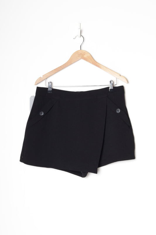 Shona Joy Womens Black Shorts Size 14