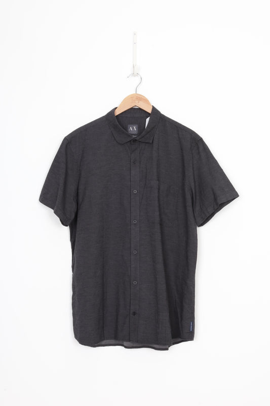A/X Armani Exchange Mens Grey Shirt Size XXL
