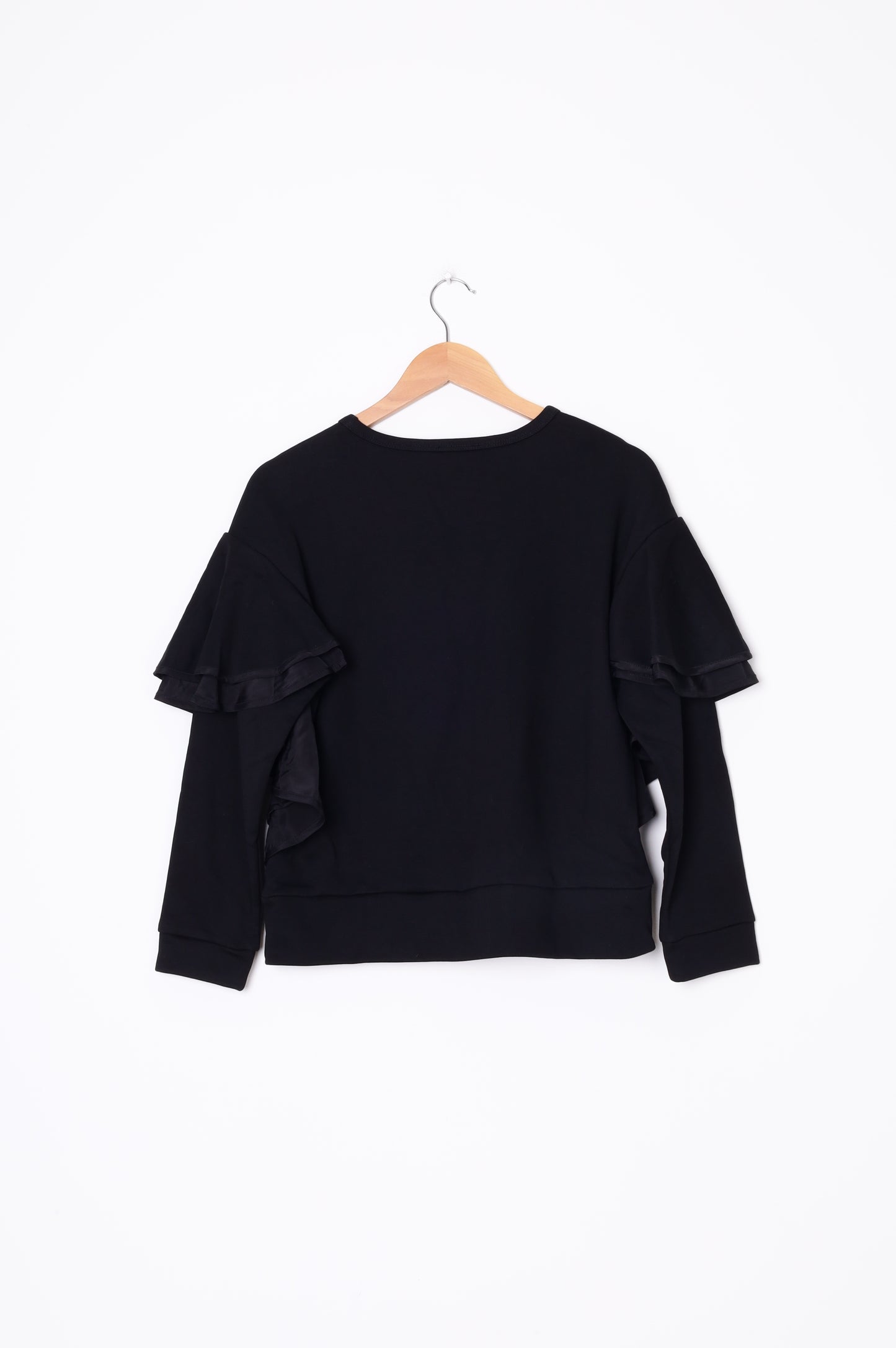 Storm Womens Black Sweatshirt Size 6