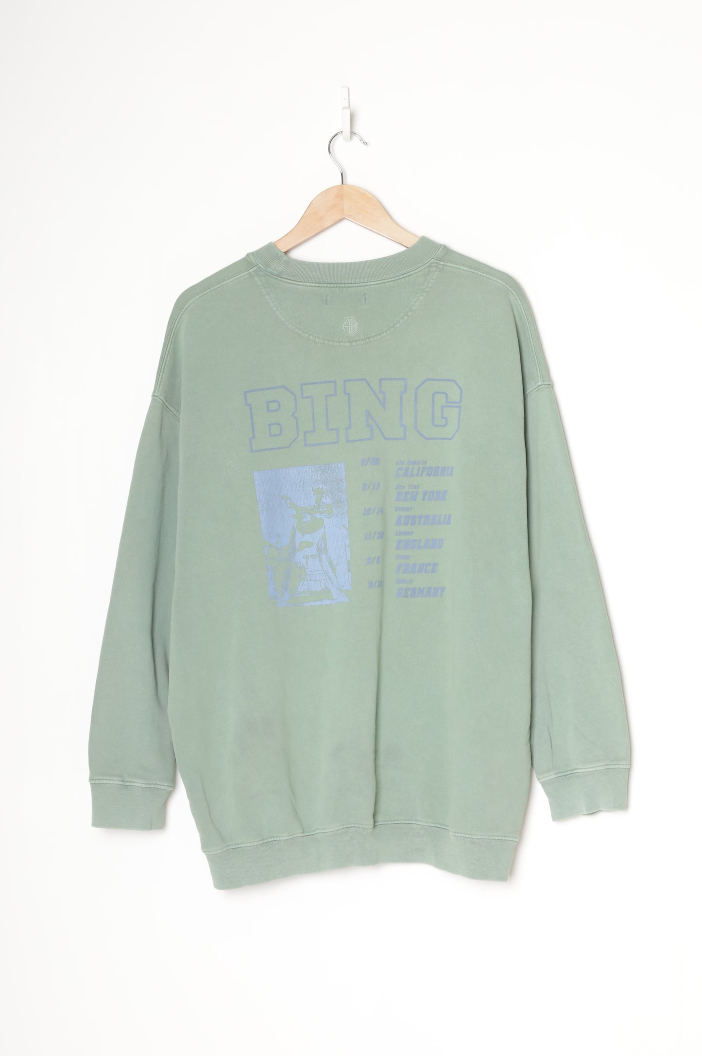 Anine Bing Womens Green Jumper Size S