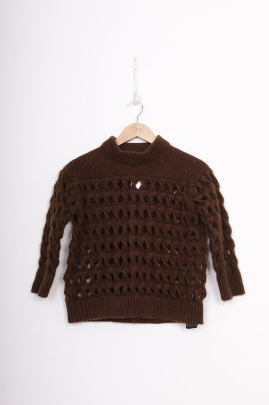 Cos Womens Brown Jumper Size XS
