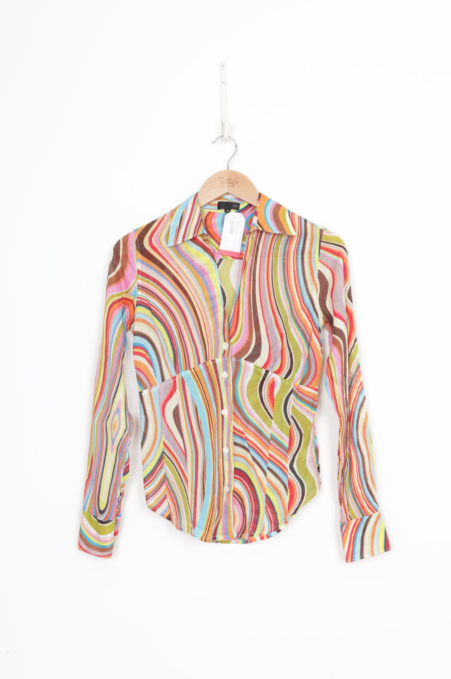 Paul Smith Womens Brown Shirt Size 40