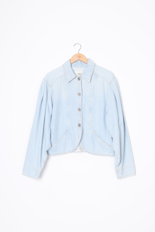 Isabel Marant Womens Blue Jacket Size 40