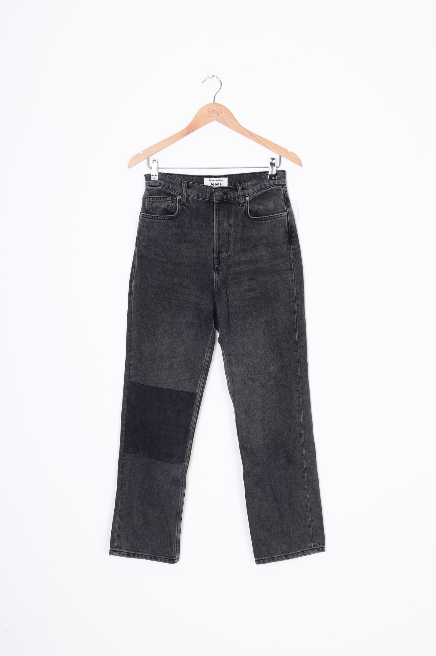 Reformation Jeans Womens Black Jeans Size W 28