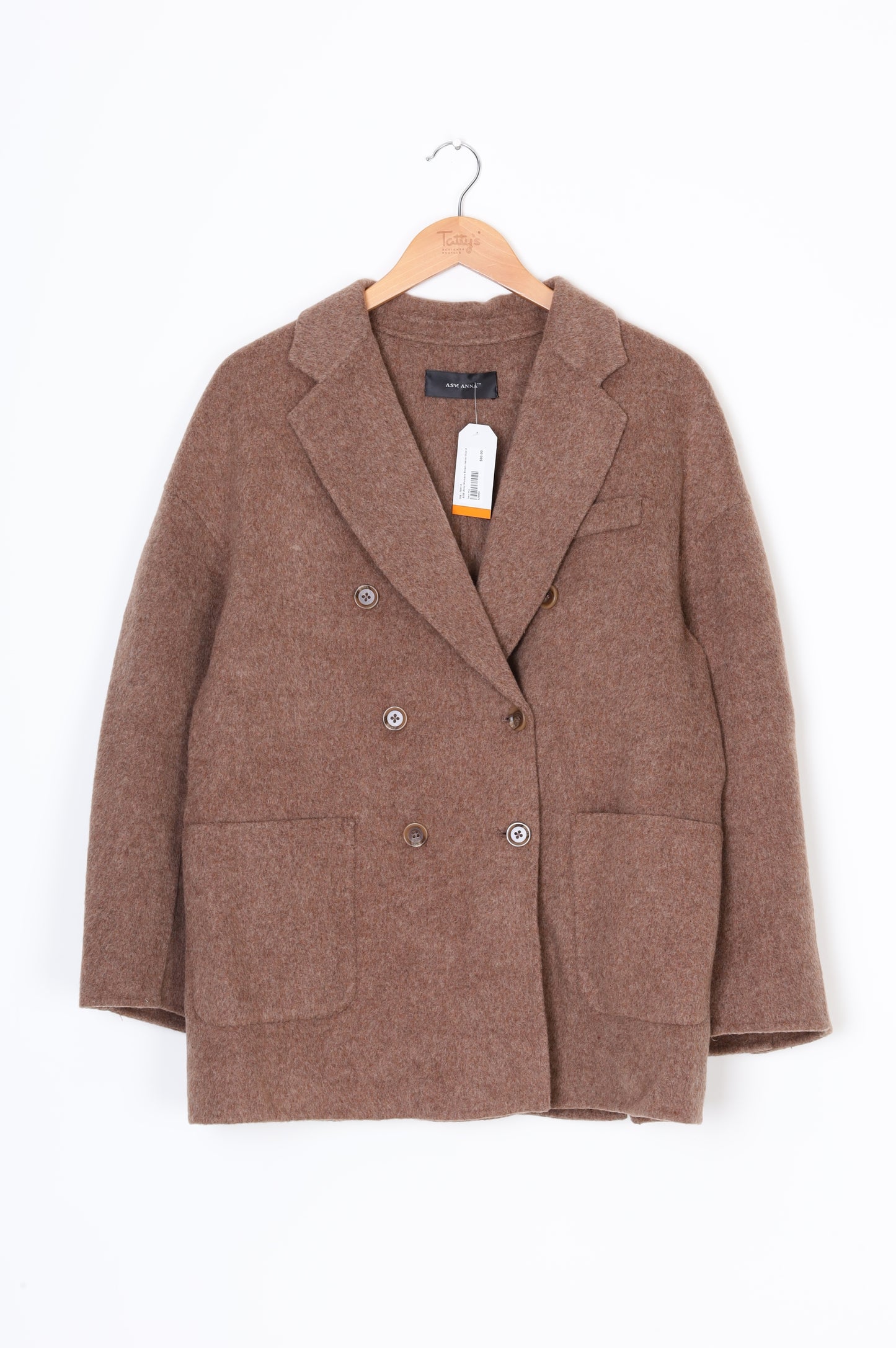ASM Anna Womens Brown Jacket Size XS