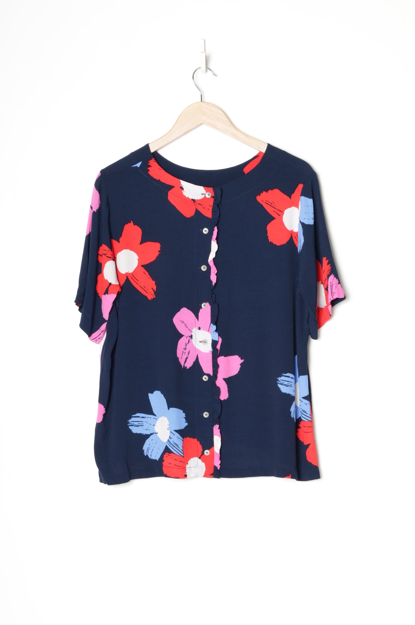 Twenty Seven Names Womens Blue Top Size 14