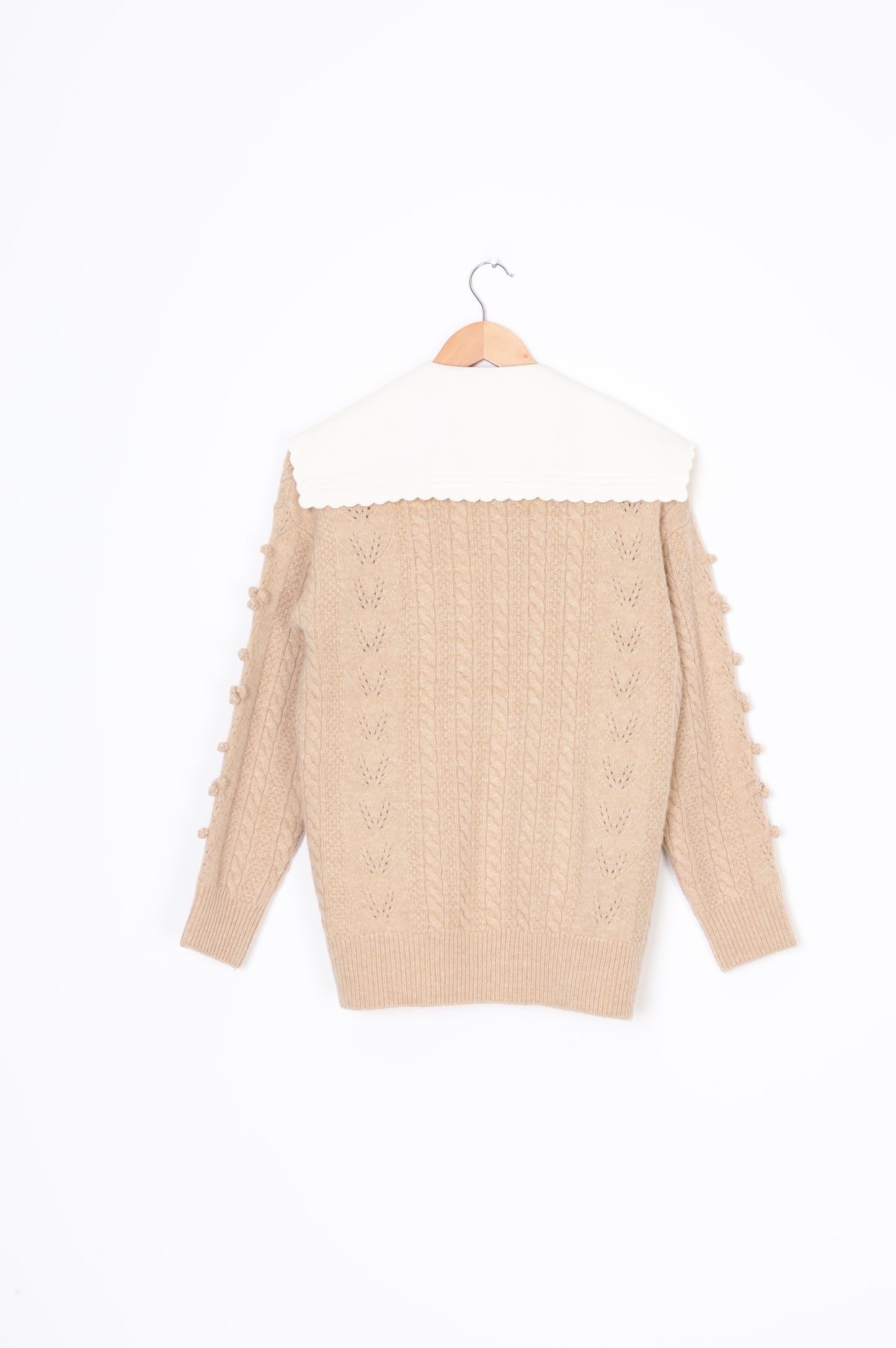 Sandro Womens Beige Cardigan Size 0