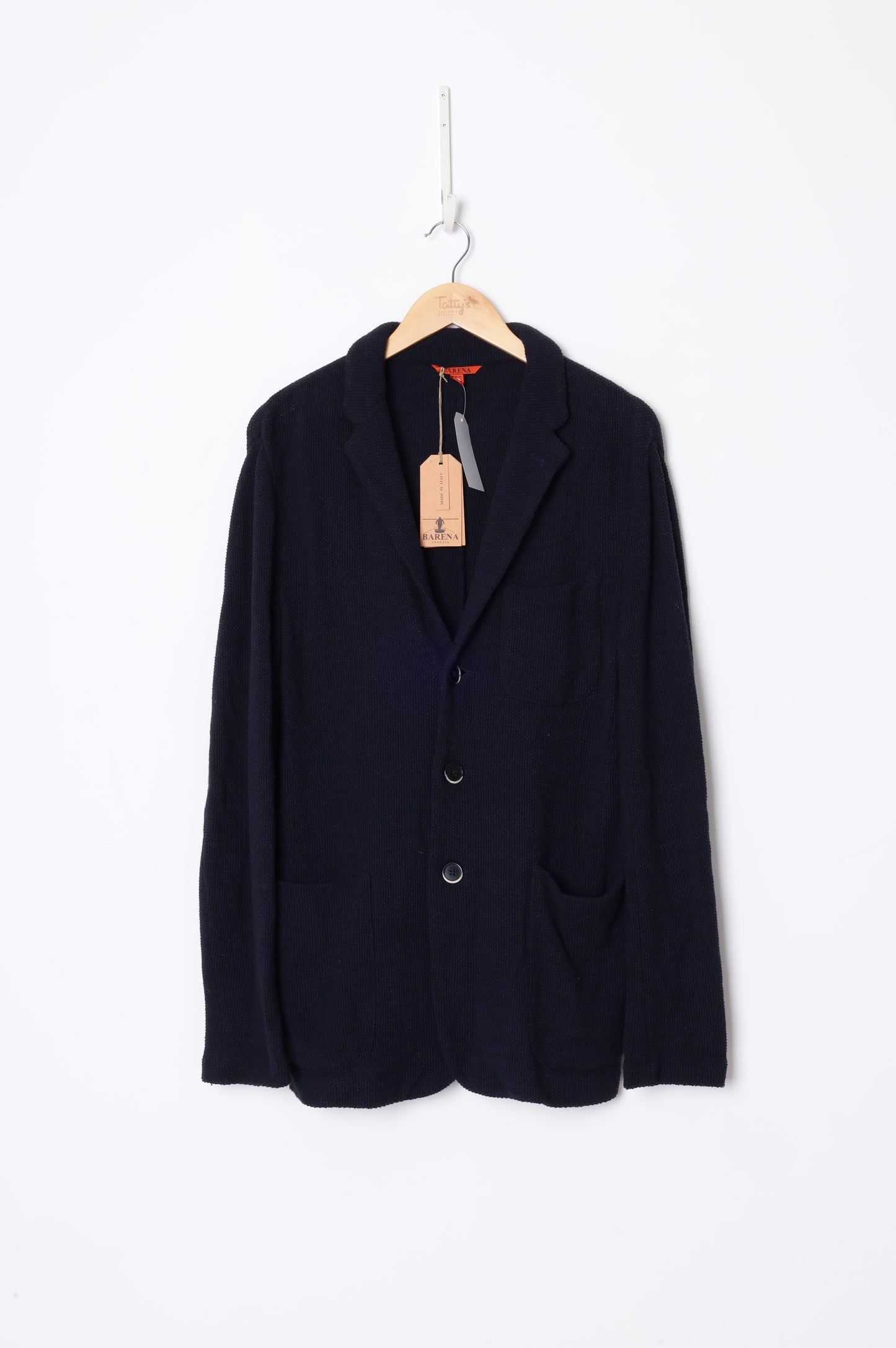 Barena Mens Blue Cardigan Size 50